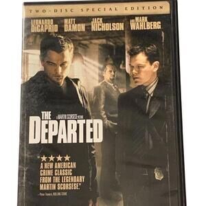 The Departed DVD Two-Disc Special Edition Crime Thriller Movie 2006